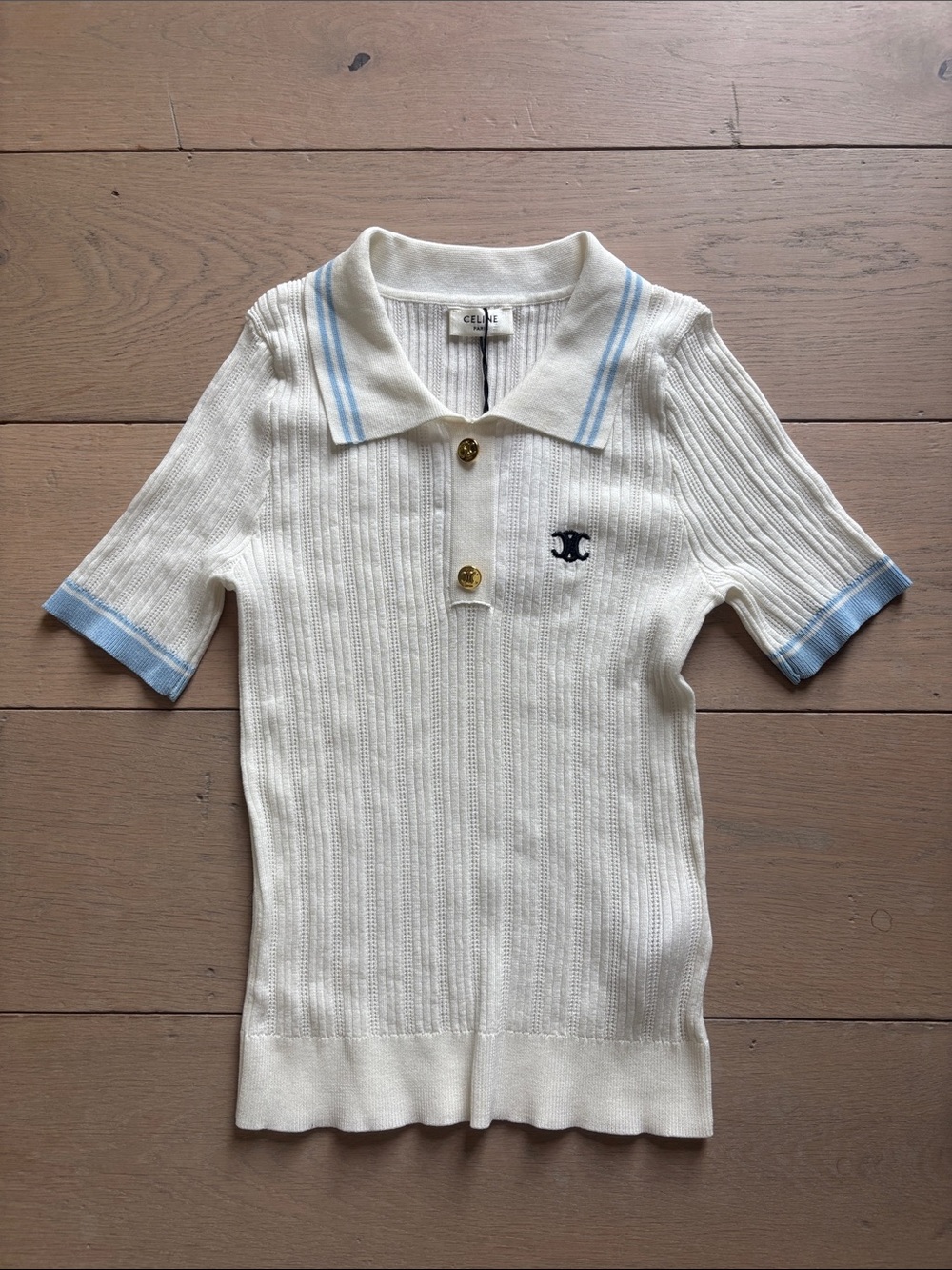 Celine knit polo